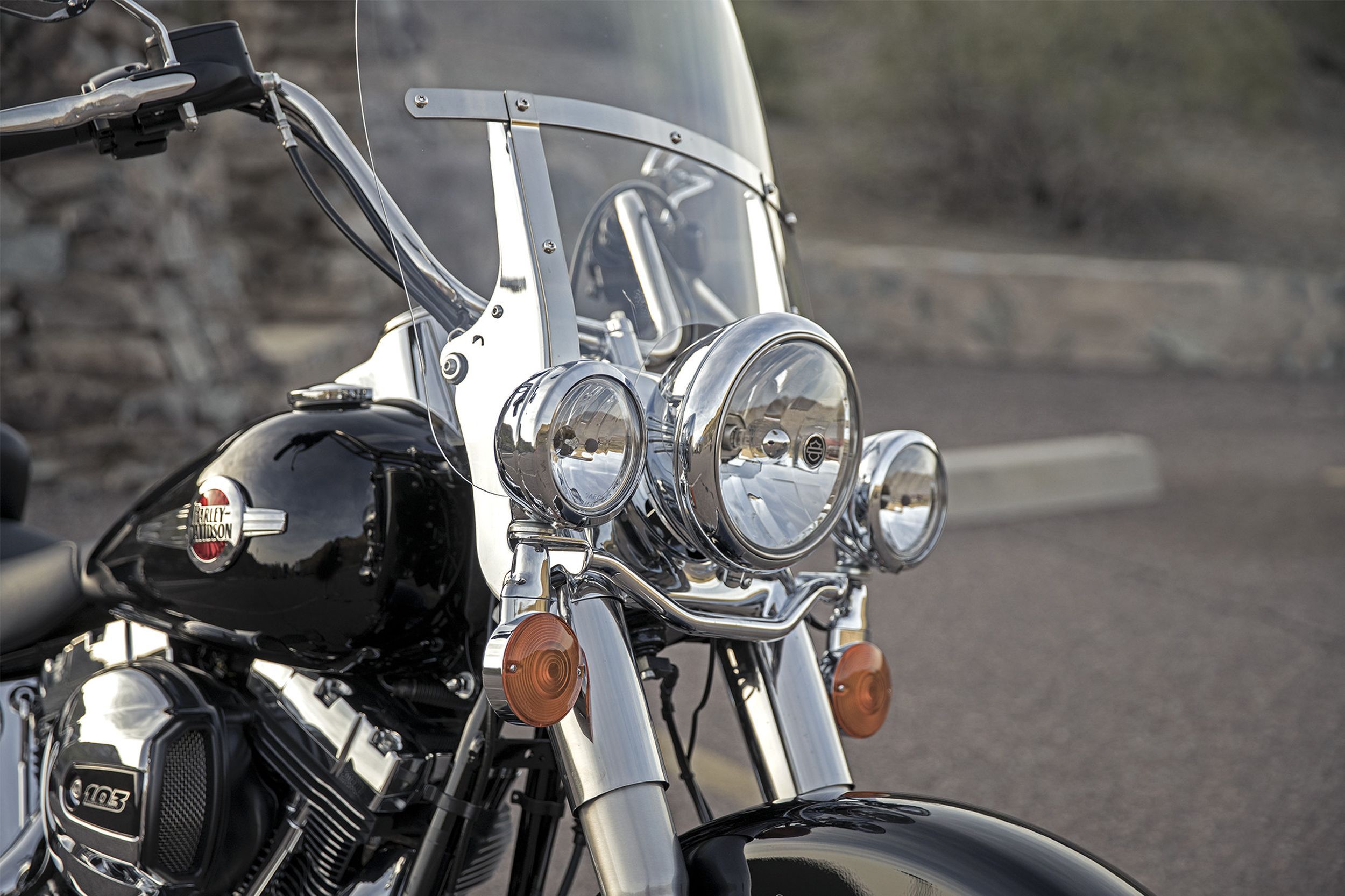  Harley  Davidson  Softail  Heritage Classic FLSTC Test 